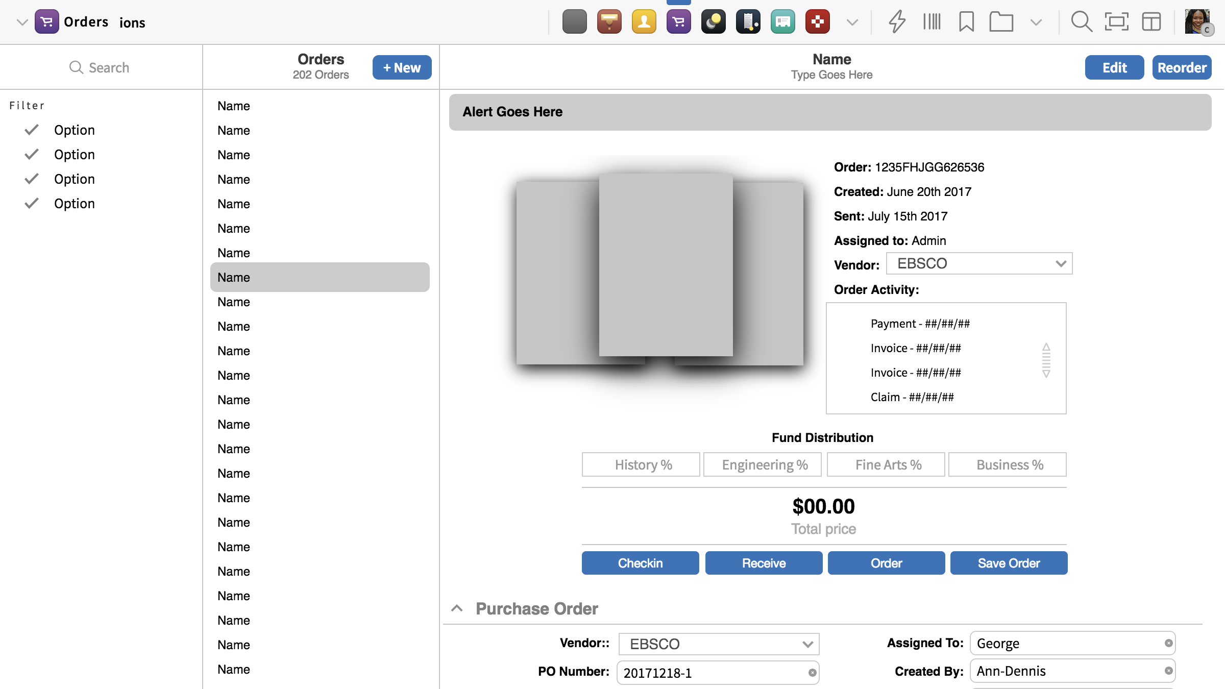 Orders · Folio Ux Docs · Ux Prototypes Guidelines And Assets 3407