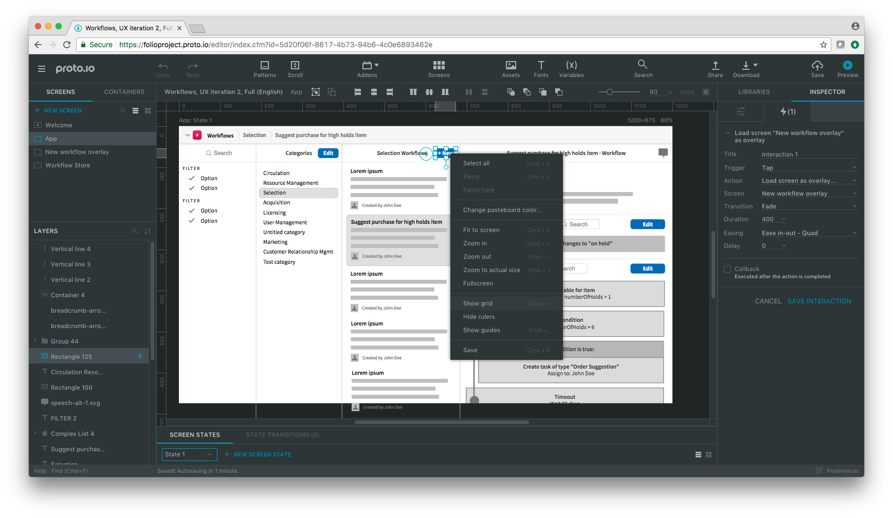 4 Prototype Test Refine · Folio Ux Docs · Ux Prototypes Guidelines And Assets 2325