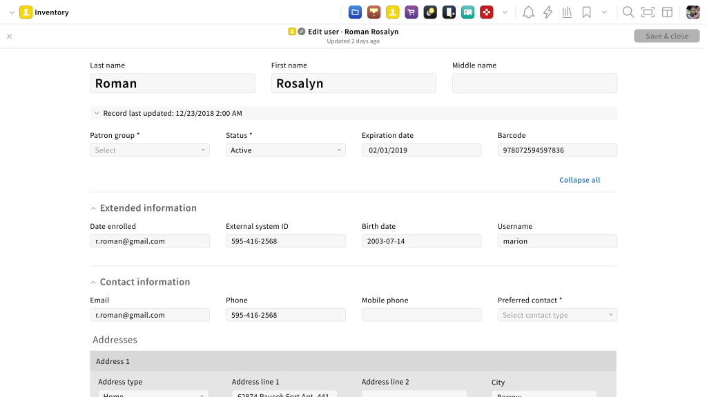 Editar Registro · Folio Ux Docs · Ux Prototypes Guidelines And Assets 3094